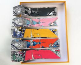 New Original Tarot Letter Handbag Silk Scarf Bag Handles Tied Bag Ribbon Small Scarf Women Headband Whole2850583