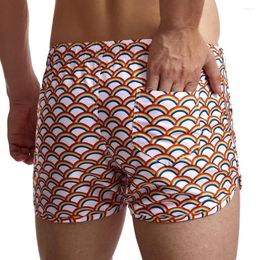 Men's Shorts Camouflage Print Board Surf Swimwear Beach Short Man Swim Pocket Summer Male Athletic Running Gym