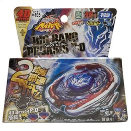 Tomy Beyblade Metal Battle Fusion Top BB105 BIG BANG PEGASIS F D 4D WITH Light Launcher 240127