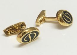 Cuff Duponte cufflink frensh Rollerball pen super design gold clip office supply for writing whole Christmas gift5663235