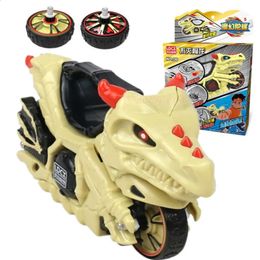 Magic Spinning top 5 Double side Gyro Motorcycle war ride Fidget Infinity Cyclone Attack Wheel Spinner Kids Girl Toy 240130