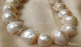 1214mm Huge Sized Cultured Freshwater Pearls Round Potato Loose Beads 15 inches37582775940267