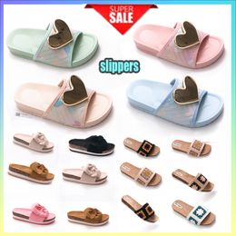 Casual Platform anti-collision headband Slides Slippers Men Woman wear resistant anti Leather soft soles sandals Flat Beach Slipper Size 36-40