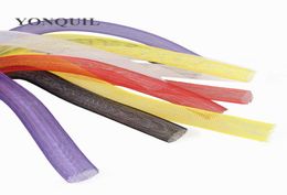 NonMetallic 16mm Tubular Horsehair Crinoline Tube Crin materil 100 nylon Trimming for fascinator DIY hair accessories 100ydslot2479874