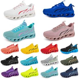 men women running shoes fashion trainer triple black white red yellow purple green blue peach teal purple orange light pink breathable sports sneakers twenty one