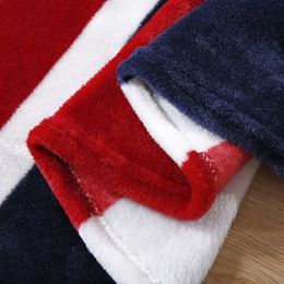 Bed Blankets-Warm and Plush Throw for Sofas car and Travel-Machine-washed English Style Blankets 240122