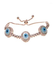 Charm Bracelets 2022 Rose Gold Silver Color Mother Of Pearl Stone Cz Tennis Link Chain Turkish Bracelet Bangle17638119