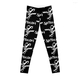 Active Pants Satyricon Classic Logo TeesShirts Leggings Fitness Clothing Golf Wear Tight Fitting Woman Womens