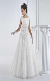 2017 first communion dresses floor length princess white flower girl dresses girls white communion dresses2567273