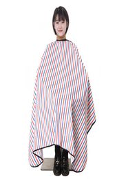 Red blue stripe barber cape Stylish Salon cutting cape barber Hairdressing cloth Waterproof antistatic Nonstick Soft7503837