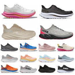 Hoka One One Bondi 8 Schuhe Damen Herren Hokas Free People Run Shoe Clifton 8 9 Sports Triple White Black Challenger 7 Shifting Sand On Cloud Cyclamen Sweet Lilac Trainer