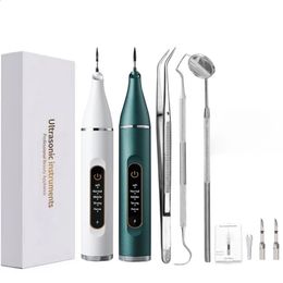 Ultrasonic Electric Tooth Cleaner Dental 5 Modes Calculus Remover Teeth Whitening Tartar Plaque Stain Cleaning Tool240129