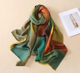 Autumn and Winter New Scarf Female British Bagh Bristled Cashmere Scarf Shawl Dualuse Thick Couple scarves3120294