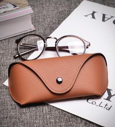 Vintage PU Leather Sunglasses Case for Men Women Soft Durable Glasses Box High Quality Portable Sunglasses Eyewear Box3607103