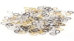 1000pcslot Jumpping Rings Antique BronzeSilver Gold Open Metal Jump Split Rings DIY Jewelry Findings Making For Women Men3786023