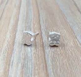 Silver Puppies Earrings Stud Bear Jewellery 925 Sterling Fits European Jewellery Style Gift Andy Jewel 6152701301892969