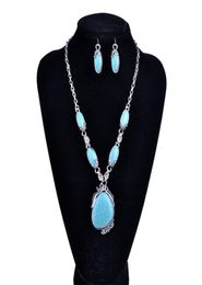 New national style Turquoise accessories Pendant Gift fashion Necklace jss8165618469