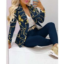 Designer women's clothing New Casual Womens Set pant suits women white blazers fashion business women suits blazer ladies suit office women suit work jacketAAQF