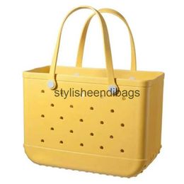 Totes Large Size Women Rubber Beach Bags Waterproof Sandproof Outdoor EVA Portable Travel Bags Washable Tote Bag For BeachH24219