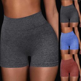 Active Shorts Women'S Fitness Short Yoga Pants Sports Workout Leggings High-Rise Stretchy Quick Drying Leggins Mujer