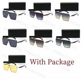 Designer Sunglasses For Women Men Fashion Style Square Frame Summer Sun Glasses Classic Retro 7 Colours Optional With Box
