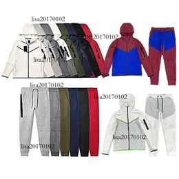 Mens Sports Hoodies Tech Fleece Calças Designer Jaquetas Com Capuz Espaço Calças De Algodão Mulheres Casacos Grossos Bottoms Homens Corredores Correndo Qualidade Jumper Tracksuit