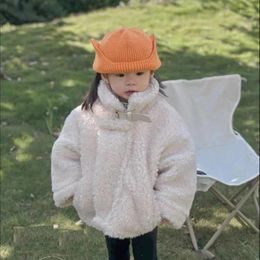 Jackets Toddler Girl Jacket Thick Warm Kids Clothes Winter Children Outerwear For Baby Girls Coat 90-130 Buckle