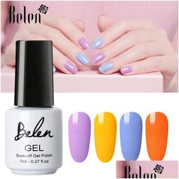 Nail Gel Belen 7Ml Summer Pure Colour Aron Uv Polish Lacquer Semi Permanent Lucky Hybrid Paint Gellak Manicure Diy Varnishes Drop Deliv Otw1Q