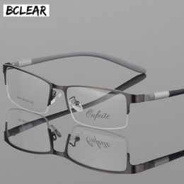 BCLEAR Eyewear Glasses Frame Men Eyeglasses Computer Optical Prescription Reading Clear Eye Lens male Spectacle lunette 240126
