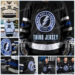 Tampa Bay Nikita Kucherov Lightning 2024 Third Jersey Steven Stamkos Andrei Vasilevskiy Victor Hedman Anthony Cirelli Haydn Fleury Tanner Glendening Hagel Paul