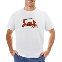 Men's Polos Crab With Knife T-Shirt Short Sleeve Tee Tees Designer T Shirt Men