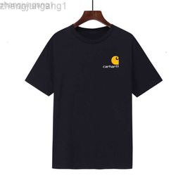 24SS Designer Carhart T Shirt Carharrt New mens and womens garden collar T-shirt khart printing fashion brand mens Casual Short Sleeve T-Shirt cotton