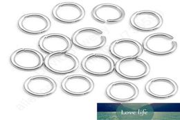 Fast 500PCS Lot 4MM Width 05MM DIY Jewellery Findings Opening Jump Ring 925 Sterling Silver Components Nice Made6946758