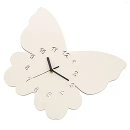 Wall Clocks Animals Hanging Clock Wood Silent For Children Room Living