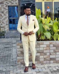Men's Suits Blazers Latest Design Men Suits Beige Male For Business Blazer Pants 2 Pieces Coat Groom Jacket Blazer Tuxedo Single Breasted