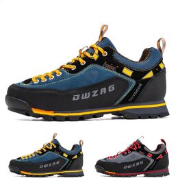 Fashion Men's Hiking Boots Trekking Shoes Men Wear Resistant Outdoor Boots For Men Mountain Climbing Sneakers 240118