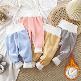 Trousers Baby Toddler Girls Leggings Pants 2024 Winter Kids Fashion Solid Long Children'S Casual