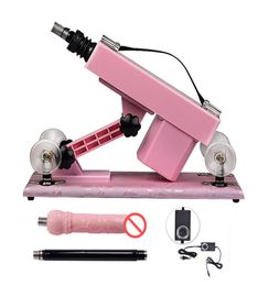 Pink Automatic Sex Machine Gun with Dildo Attachment Female Masturbation Sexual Intercourse Love Machine Robot Sex Furniture for C6755335