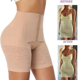 Shapewear for Women High Waist Tummy Control Body Shaper Butt Lifter Thigh Slimming Underwear Faja Trainer Shorts Panties 220115221836458