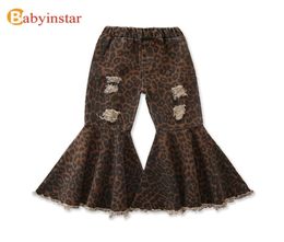 7 Styles Trousers Baby Wide Leg Flare Fashion Toddler Kids Bell Bottom Ruffle Girls Pants 2012073551337