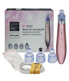 Facial Spot Pore Cleaner Vacuum Blackhead Remover Black Dots Suction Exfoliating Skin care tools3096856