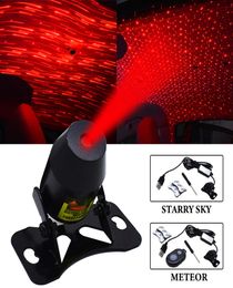 Car Ambient Star interior light Led USB DJ Atmosphere Decorative Interior Roof Night Romatic Laser Light1822450