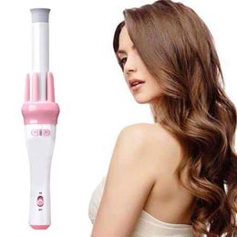 USUKEUCN Style Automatic Rotary Ceramic Curl Iron Wand Heat Resistant Hair Curler Styling Tool Styling Tools Hair Styler Wand7287341