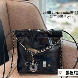 Designers Channeles mini22bag calf leather bag crossbody bag fashionable playful cute chain