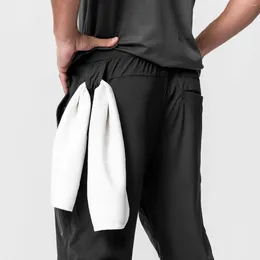 Men's Pants 2024 Fashion Gym Sweatpants Casual Workouts Trousers Multi Pocket Fitness Sports Jogging Training