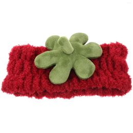 Bandanas Strawberry Face Wash Headband Hair Spa Headbands For Women Headgear Washing Coral Fleece