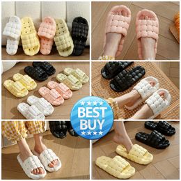Free Shipping Slippers Home Shoes Slide Bedroom bathroom Warm Plush Living Softy Wearing Slippers Ventilate Womens Men white yellow black pink