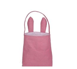 Cotton Linen Easter Bunny Ears Basket Bag For Easter Gift Packing Easter Handbag For Child Fine Festival Ca sqcqfz abc20073468991
