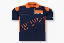 Summer F1 shortsleeved Tshirt 2022 new team lapel Tshirt the same custom6070761