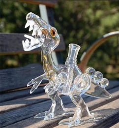 New Arrival Clear Colour Pipes Dino Rig Smoking Water Pipes Popular Sell Hookahs Rigs Real Images9327162